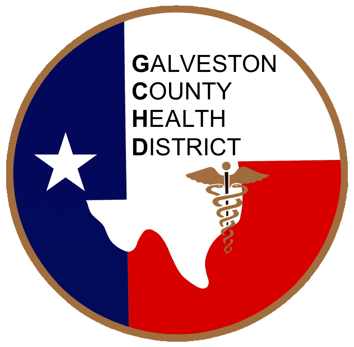 Logo of Galveston Co Health District
