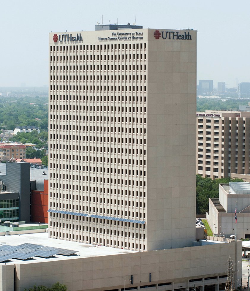 Photo of UTHealth building.