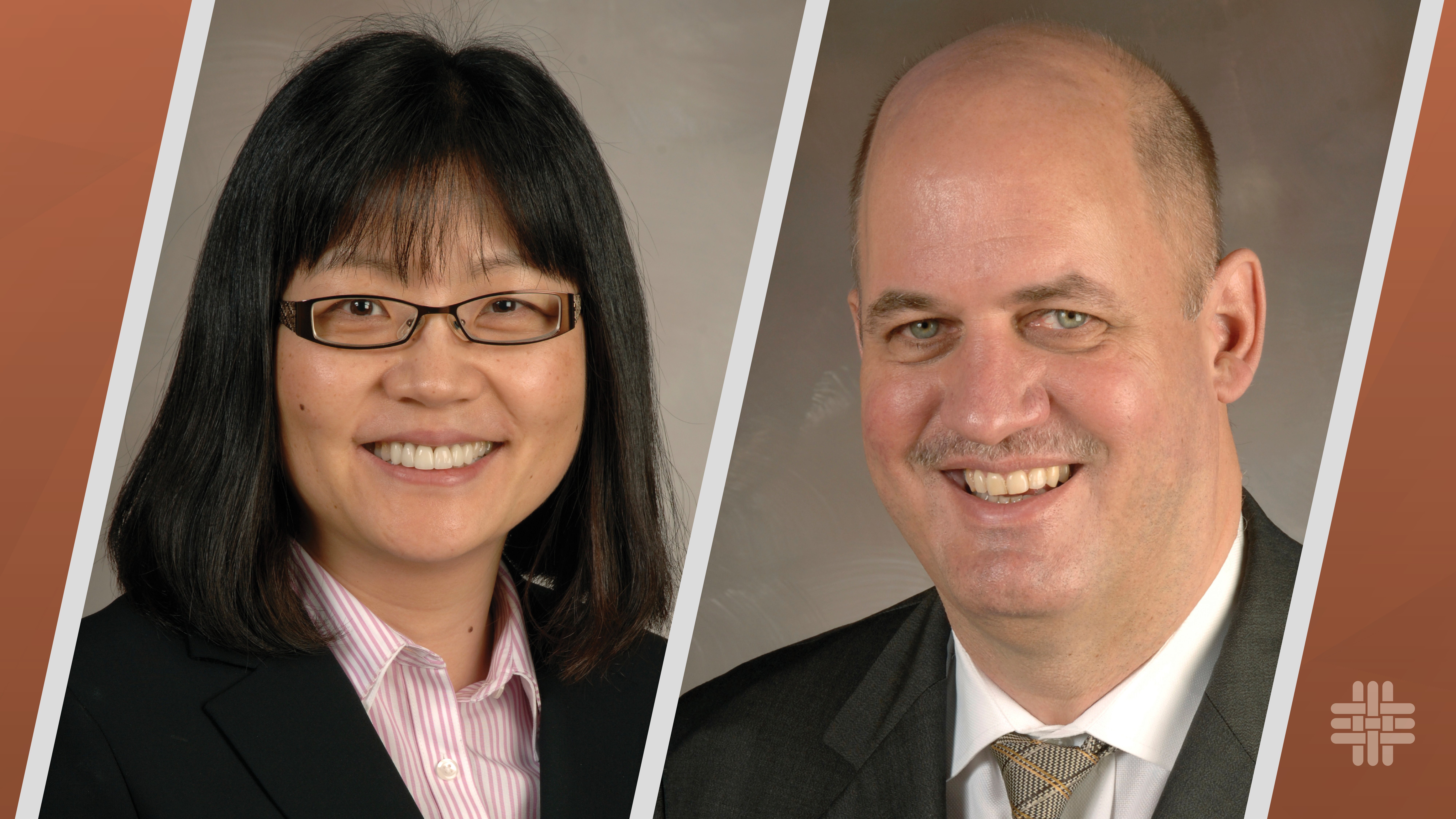 Institute co-directors Cynthia Ju (left), PhD, and Holger Eltzschig (right), MD, PhD.