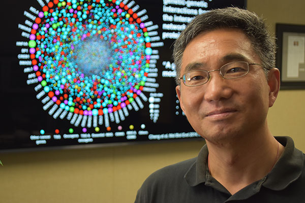Zhongming Zhao, PhD, chair and director of the Center for Precision Health at McWilliams School of Biomedical Informatics. (Photo by UTHealth Houston)