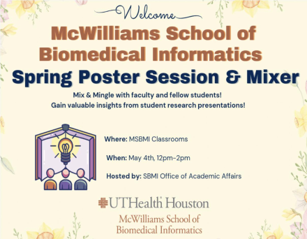 Spring Poster Session and Mixer