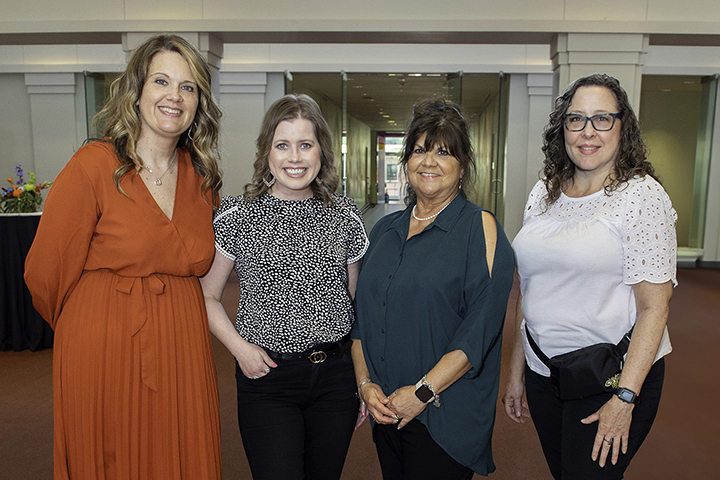 Jaime with some of the OAA team
