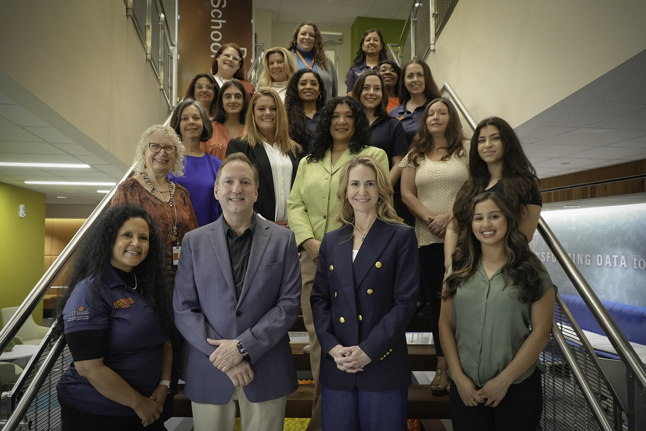 Houston Emergency Opioid Engagement System (HEROES) Employee Group Photo