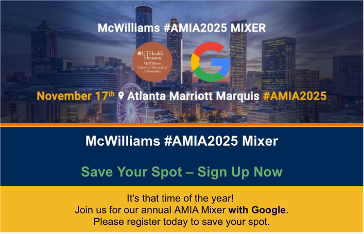 McWilliams Mixer with Google Flyer