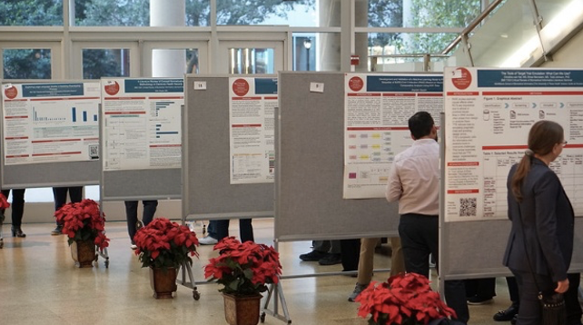 Fall Poster Session on December 8