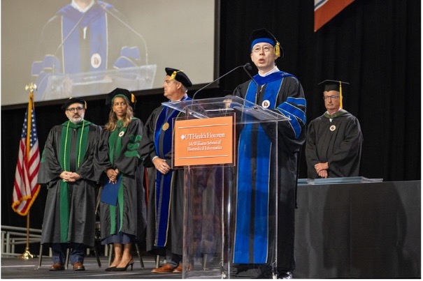 Speakers at Commencement Ceremony