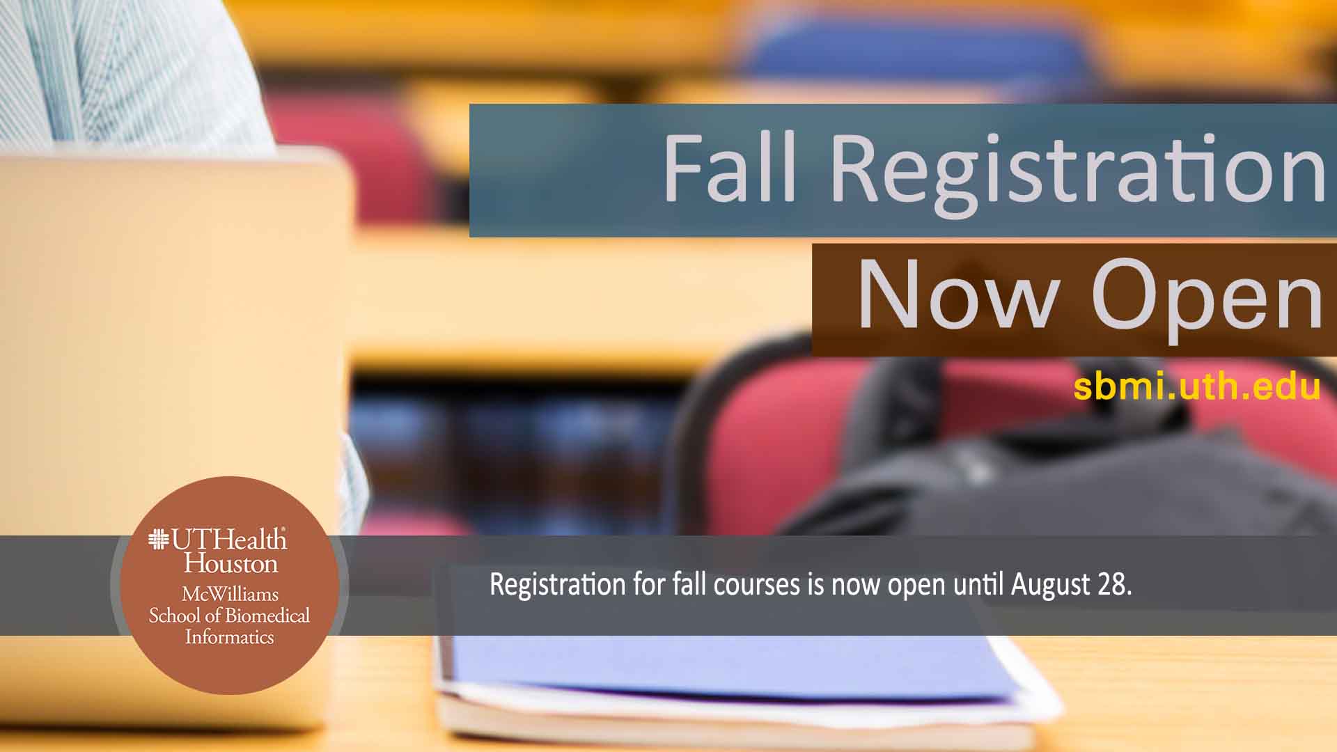 Fall 2026 Course Registration is Open